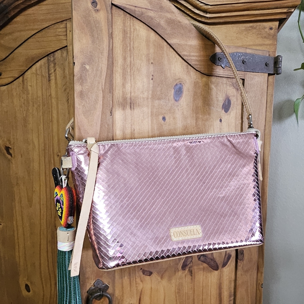 Consuela Metallic Pink PURSE GRACE YOUR WAY